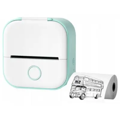 Phomemo T02 Biało - Zielony