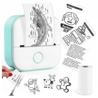 Phomemo T02 Biało - Zielony