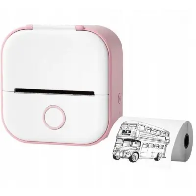 Phomemo T02 Biało - Różowy