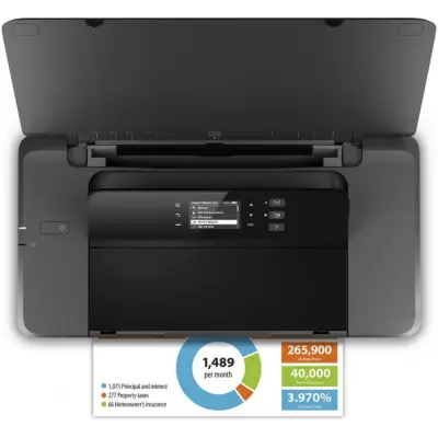 Drukarka HP OfficeJet 200 Mobile WiFi Kolor Fast Charge