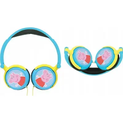 Lexibook Świnka Peppa Składane Słuchawki Przewodowe