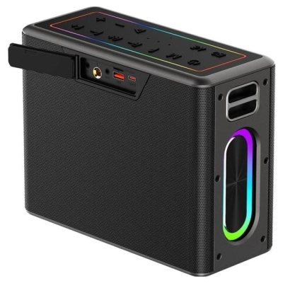 AKAI ABTSW-120 głośnik Bluetooth 80W RMS, IPX6, TWS, 2 mikrofony, USB/TF, bateria 4000 mAh