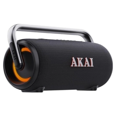 AKAI ABTSW-75 głośnik Bluetooth 60W RMS, IPX5, TWS, RGB, USB/Powerbank, bateria 4800 mAh