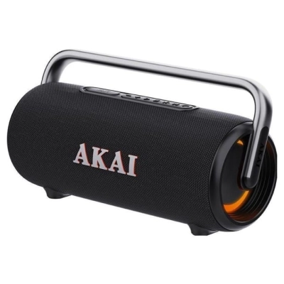 AKAI ABTSW-75 głośnik Bluetooth 60W RMS, IPX5, TWS, RGB, USB/Powerbank, bateria 4800 mAh