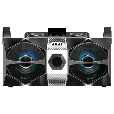 AKAI Power Audio DJ-S1HB 120W RMS, Bluetooth 5.0, FM, USB/SD