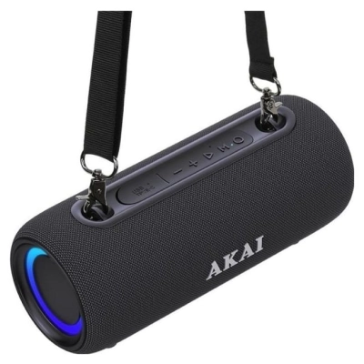 AKAI ABTSW-40 Głośnik Bluetooth 15W RMS, IPX5, TWS, USB, bateria 3600 mAh
