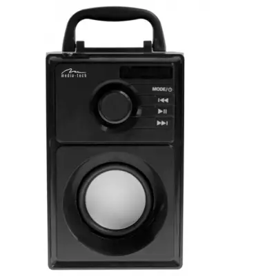Media-Tech Boombox Silver MT3179