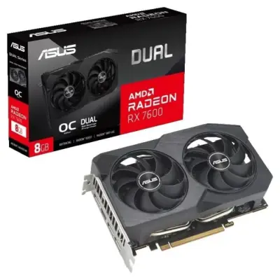 ASUS Radeon RX 7600 DUAL 8GB OC V2
