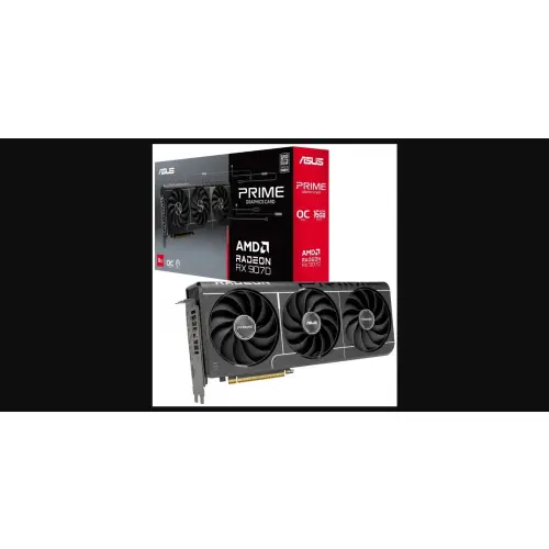 ASUS Radeon RX 9070 PRIME 16GB OC EVO