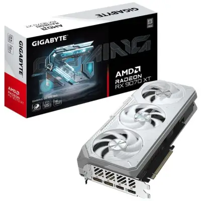 Gigabyte Radeon RX 9070 XT GAMING OC ICE 16GB