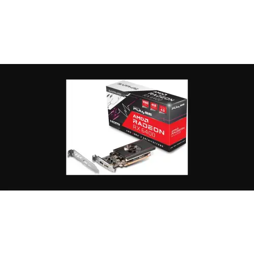 Sapphire Radeon RX 6400 Pulse 4GB