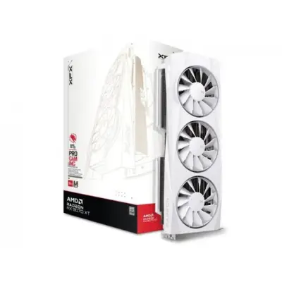 XFX Radeon RX 9070 XT Quicksilver White Magnetic 16GB GDDR6