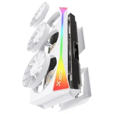 XFX Radeon RX 9070 XT Mercury Magnetic Air RGB White 16GB OC GDDR6