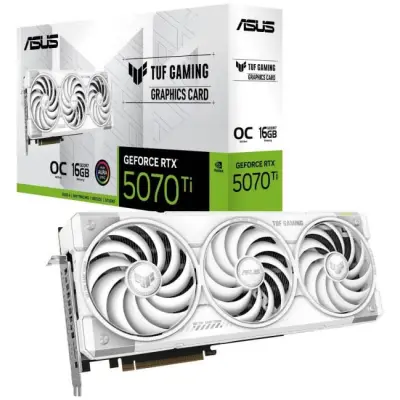 ASUS GeForce RTX 5070 Ti TUF GAMING WHITE OC 16GB DLSS 4