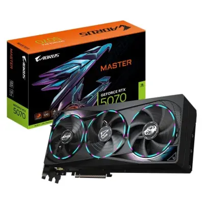 Gigabyte AORUS GeForce RTX 5070 MASTER 12GB DLSS 4