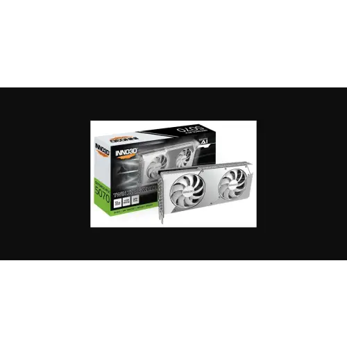 INNO3D GeForce RTX 5070 TWIN X2 WHITE 12GB OC DLSS 4