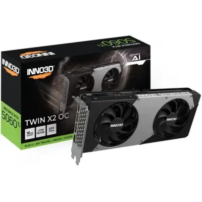 INNO3D GeForce RTX 5060 Ti Twin X2 16GB OC DLSS 4