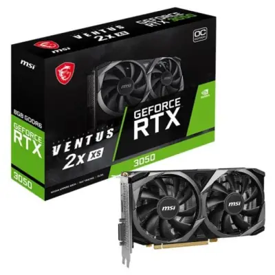 MSI GeForce RTX 3050 VENTUS 2X XS 8GB OC