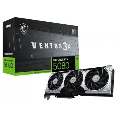 MSI GeForce RTX 5080 16G VENTUS 3X OC PLUS DLSS 4