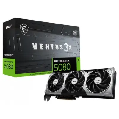 MSI GeForce RTX 5080 16G VENTUS 3X OC DLSS 4