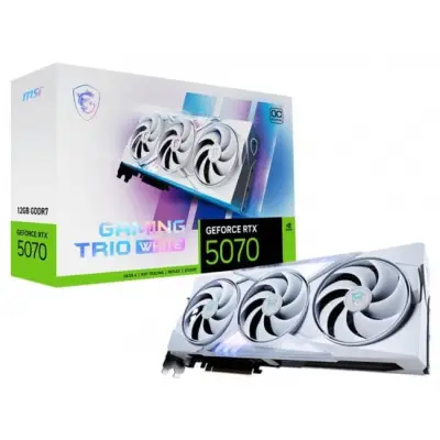 MSI GeForce RTX 5070 GAMING TRIO OC WHITE 12GB DLSS 4