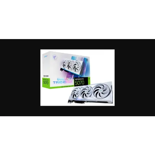 MSI GeForce RTX 5070 GAMING TRIO OC WHITE 12GB DLSS 4