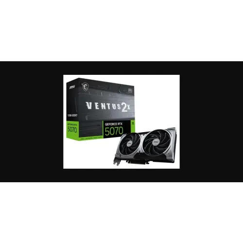 MSI GeForce RTX 5070 VENTUS 2X OC 12GB DLSS 4