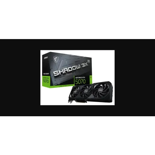 MSI GeForce RTX 5070 12G SHADOW 3X OC DLSS 4