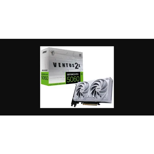 MSI GeForce RTX 5060 8GB VENTUS 2X OC WHITE DLSS 4