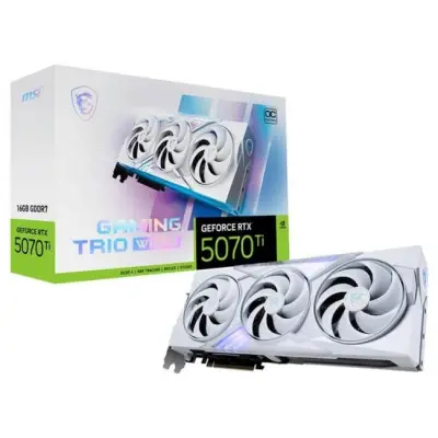 MSI GeForce RTX 5070 Ti GAMING TRIO OC WHITE 16GB DLSS 4