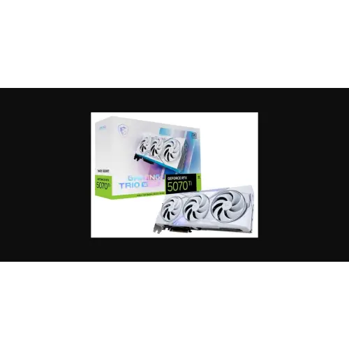 MSI GeForce RTX 5070 Ti GAMING TRIO OC WHITE 16GB DLSS 4