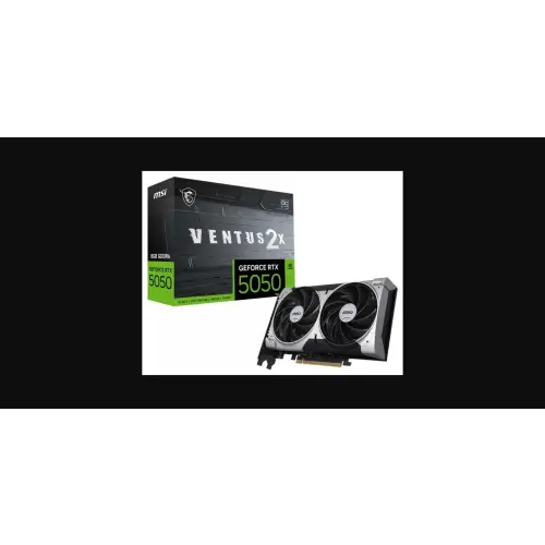 MSI GeForce RTX 5050 VENTUS 2X OC 8GB DLSS 4