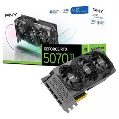 PNY GeForce RTX 5070 Ti Triple Fan 16GB DLSS 4 OC