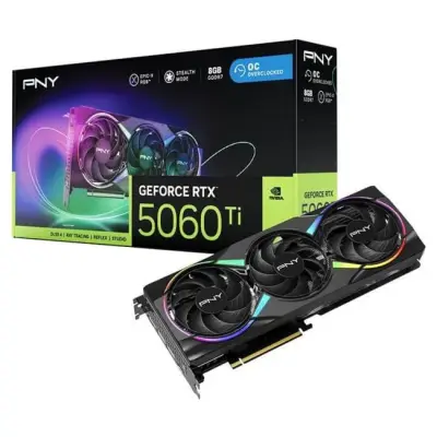 PNY GeForce RTX 5060 Ti Epic-X RGB 8GB OC DLSS 4