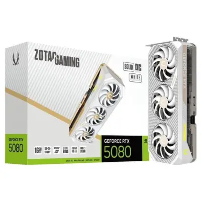 Zotac GeForce RTX 5080 SOLID White Edition 16GB OC DLSS 4