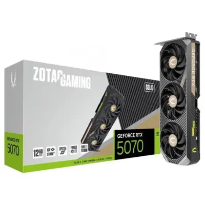 ZOTAC GeForce RTX 5070 SOLID 12GB DLSS 4