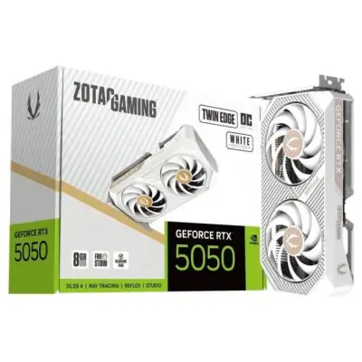 Zotac GeForce RTX 5050 Twin Edge White Edition 8GB OC DLSS 4