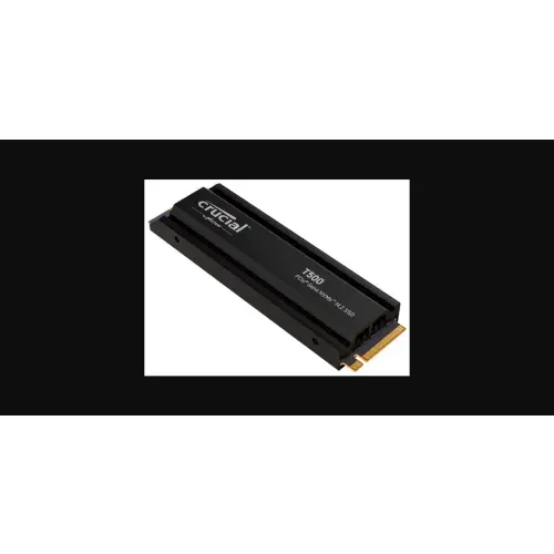 Crucial T500 M.2 PCI-e 4.0 NVMe 1TB heatsink