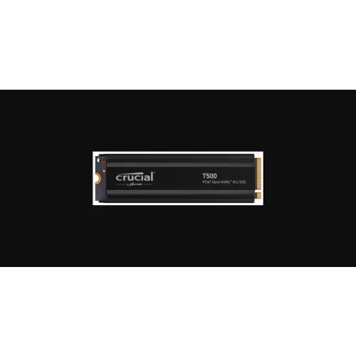 Crucial T500 M.2 PCI-e 4.0 NVMe 1TB heatsink