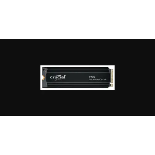 Crucial T705 M.2 PCI-e 5.0 NVMe 1TB heatsink