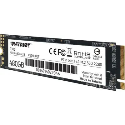 Patriot P310 PCIe NVMe 480GB