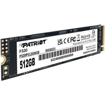 Patriot P320 PCIe NVMe 512GB