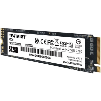Patriot P320 PCIe NVMe 512GB