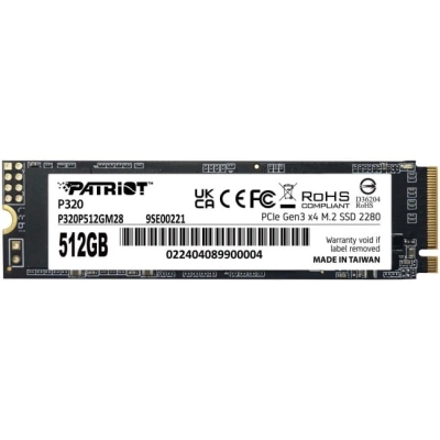 Patriot P320 PCIe NVMe 512GB