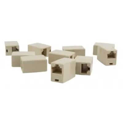 Gembird Łącznik kabla Rj45/RJ45 UTP 10 szt.