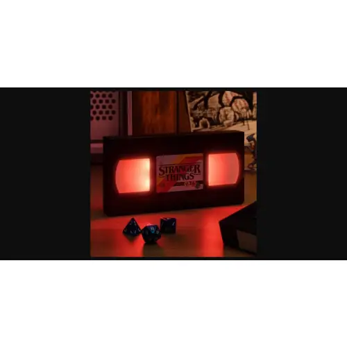 PALADONE Stranger Things Lampka VHS logo