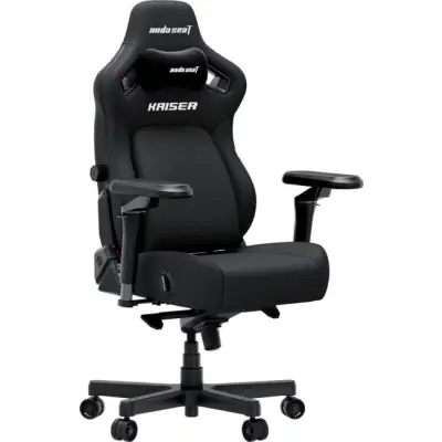 Fotel gamingowy Kaiser 4 V2 XL materiałowy czarny