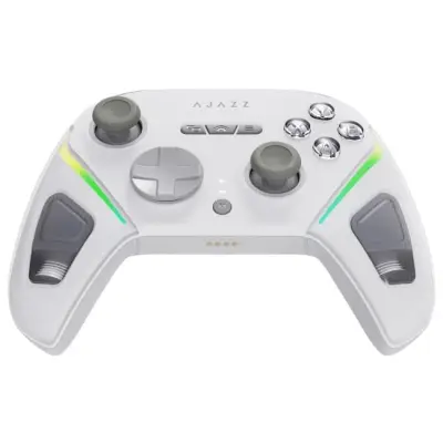 Ajazz GP100 (Switch/PC/iOS/Android) bezprzewodowy RGB biały