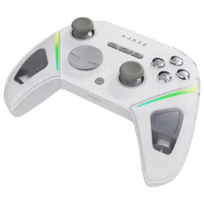 Ajazz GP100 (Switch/PC/iOS/Android) bezprzewodowy RGB biały