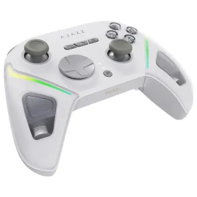 Ajazz GP100 (Switch/PC/iOS/Android) bezprzewodowy RGB biały